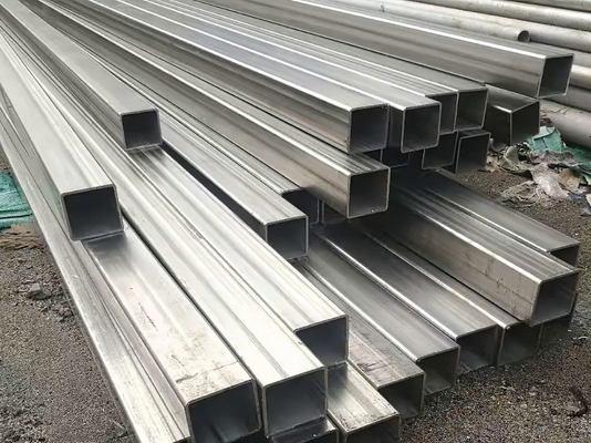 ASTM A312 인증을 받은 스테인리스 스틸 퀘어 튜브 1mm-150mm 벽 두께