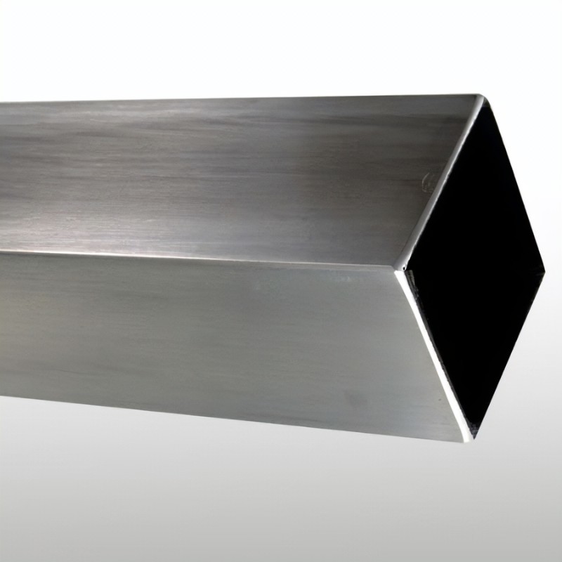 Metal Rectangular Slit BA 2B Polished Pickling Stainless Steel Rectangular Tube with Slit Edge ...